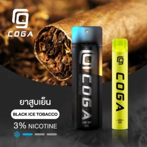 COGA Pod Black Ice Tobacco กลิ่นยาสูบเย็น