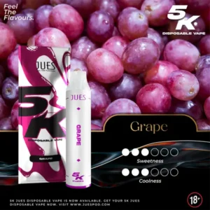JUES 5000 Puffs Grape