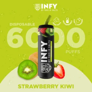 INFY 6000 Puffs Strawberry Kiwi