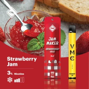 VMC 600 Puffs Strawberry Jam