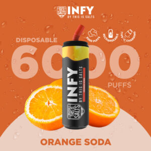 INFY 6000 Puffs Orange Soda