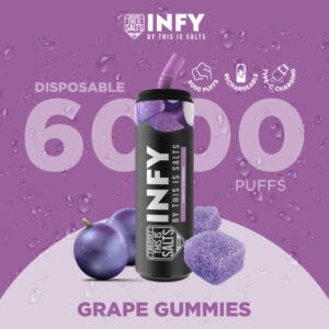 INFY 6000 Puffs Grape Gummies