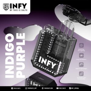 INFY CUBE BOX Indigo Purple